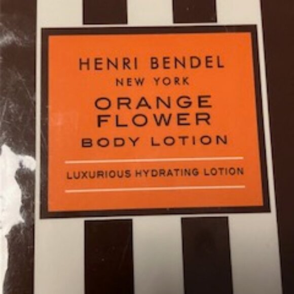 Vintage Henri Bendel NYOrange Flower Body Lotion UNOPENED SEALED PKG